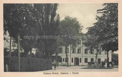 AK / Ansichtskarte DAHME  Ostseebad Schleswig-Holstein Ostsee Hotel