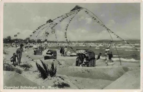AK / Ansichtskarte Boltenhagen Ostseebad Mecklenburg-Vorpommern Strandpartie