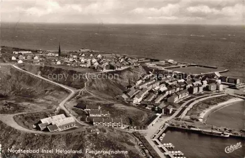 AK / Ansichtskarte HELGOLAND Insel Schleswig-Holstein Fliegeraufnahme