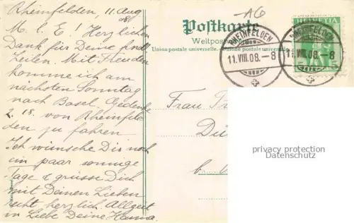 AK / Ansichtskarte RHEINFELDEN AG Solbad Hotel Krone