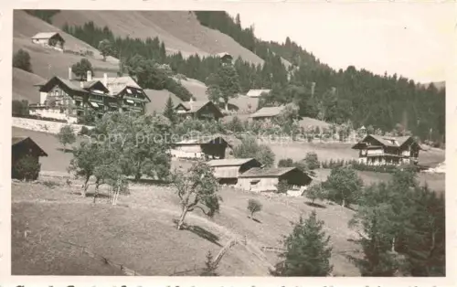 AK / Ansichtskarte Gstaad Saanen BE Teilansicht