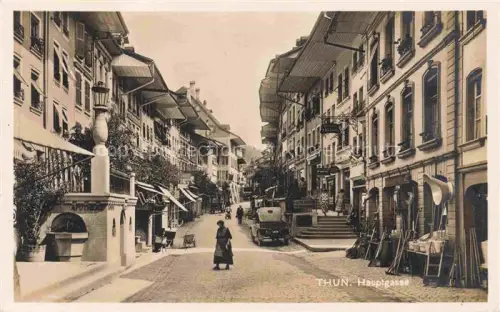 AK / Ansichtskarte THUN Thoune BE Hauptgasse