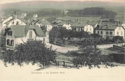 AK / Ansichtskarte Colombier  BOUDRY NE Le Quartier Neuf