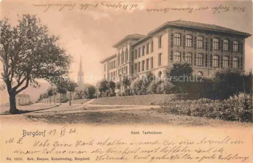 AK / Ansichtskarte BURGDORF BE Kant Technikum