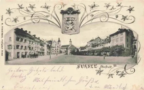 AK / Ansichtskarte Sursee LU Oberstadt