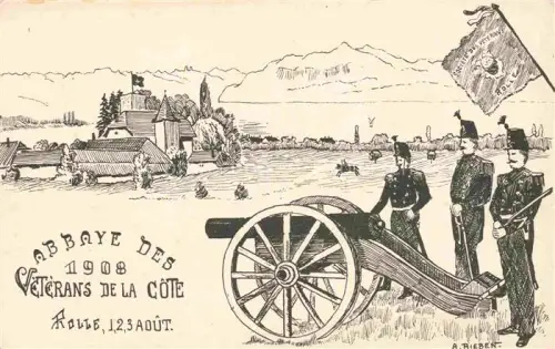 AK / Ansichtskarte ROLLE  Lac Leman VD Abbaye des Veterans de la Cote