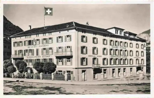 AK / Ansichtskarte CHUR Coire GR Raetisches Volkshaus Alkoholfreier Gasthof