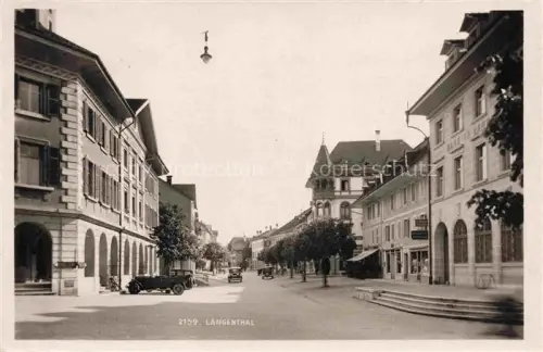 AK / Ansichtskarte LANGENTHAL Aarwangen BE Strassenpartie