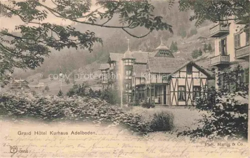 AK / Ansichtskarte Adelboden Frutigen BE Grand Hotel Kurhaus