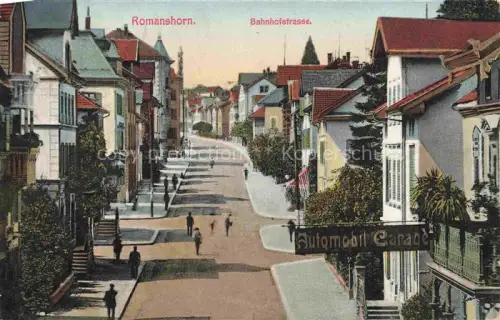 AK / Ansichtskarte ROMANSHORN Bodensee TG Bahnhofstrasse