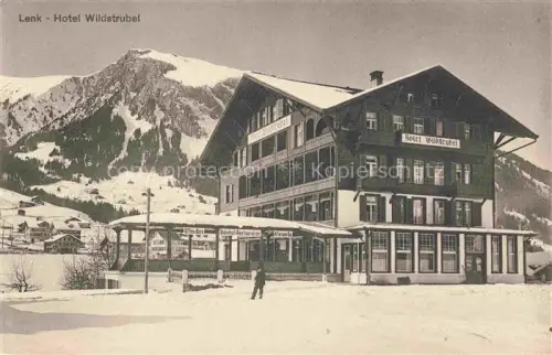 AK / Ansichtskarte Lenk Simmental BE Hotel Wildstrubel