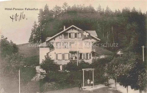 AK / Ansichtskarte Oberdiessbach Oberdiesbach Konolfingen BE Hotel Pension Falkenfluh