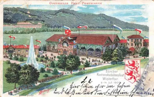 AK / Ansichtskarte WINTERTHUR  ZH Zuercher Kantonalschuetzenfest