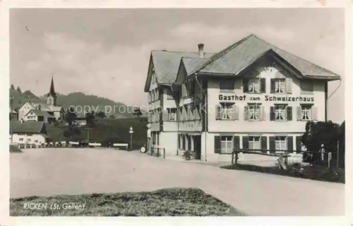 AK / Ansichtskarte Ricken Gommiswald SG Gasthof zum Schweizerhaus