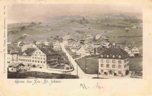 AK / Ansichtskarte Neu St Johann Nesslau Toggenburg SG Panorama