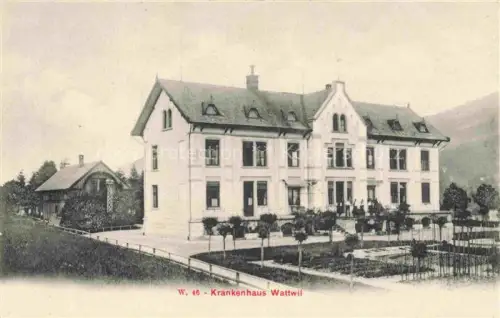 AK / Ansichtskarte Wattwil Toggenburg SG Krankenhaus