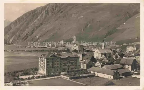 AK / Ansichtskarte Andermatt UR Panorama