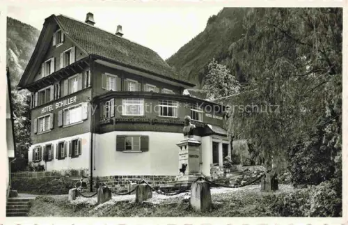 AK / Ansichtskarte Bauen URI UR Hotel Schiller