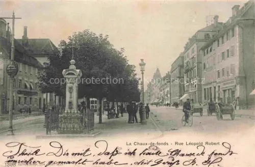 AK / Ansichtskarte LA CHAUX -DE-FONDS NE Rue Leopold Robert