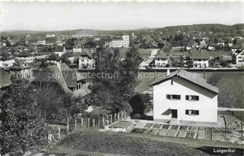 AK / Ansichtskarte LANGENTHAL Aarwangen BE Panorama