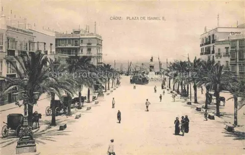 AK / Ansichtskarte CADIZ Andalucia ES Plaza de Isabel II