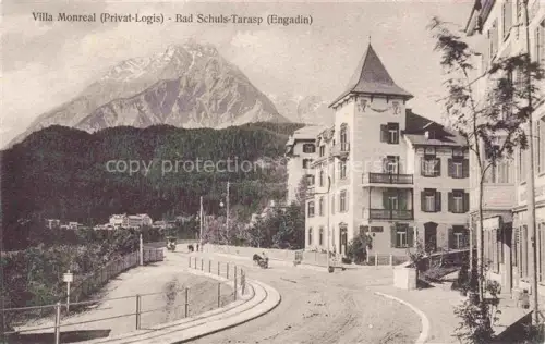 AK / Ansichtskarte Bad Schuls Scuol GR Villa Monreal