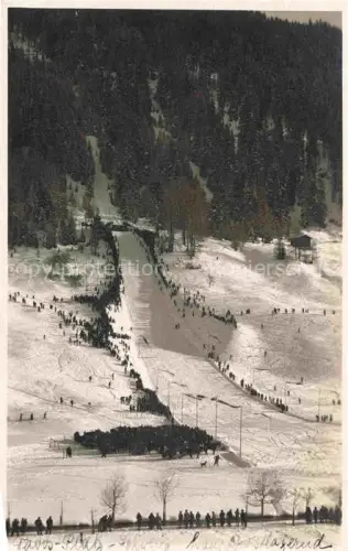 AK / Ansichtskarte DAVOS GR Neue Skisprungschanze