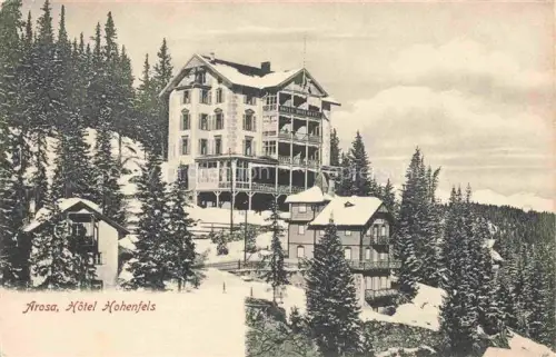 AK / Ansichtskarte AROSA GR Hotel Hohenfels
