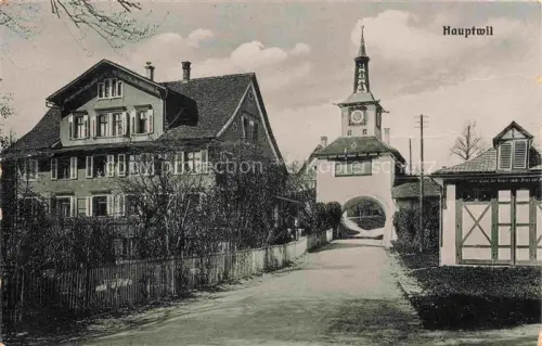 AK / Ansichtskarte Hauptwil TG Ortsmotiv mit Kirche