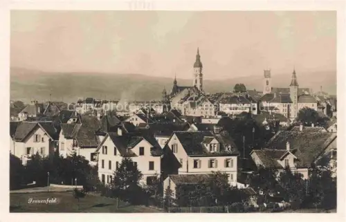 AK / Ansichtskarte FRAUENFELD TG Stadtpanorama mit Kirchen