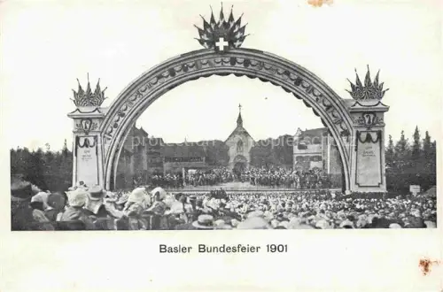AK / Ansichtskarte BASEL BS Basler Bundesfeier