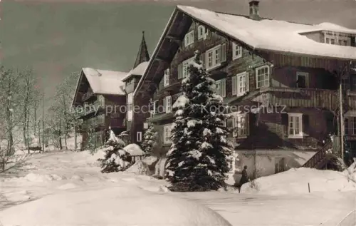 AK / Ansichtskarte Goldern-Hasliberg Meiringen Oberhasli BE Ecole d'humanité en hiver