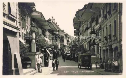 AK / Ansichtskarte THUN Thoune BE Hauptgasse