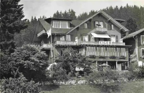 AK / Ansichtskarte Beatenberg Thunersee BE Pension Eiger