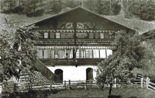 AK / Ansichtskarte Lenk Simmental BE Simmentalerhaus