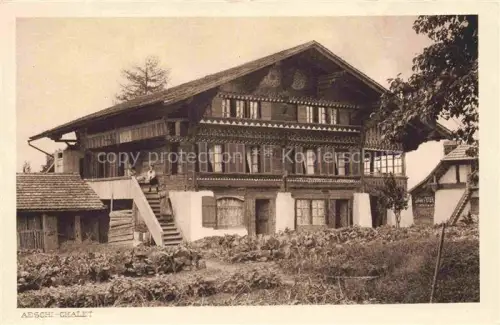AK / Ansichtskarte Aeschi  Spiez BE Chalet