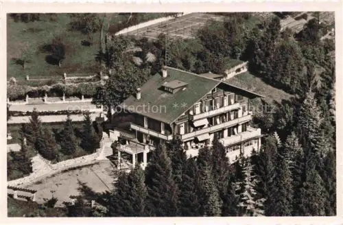 AK / Ansichtskarte Chexbres Lavaux VD Hôtel Cécil et sa piscine vue aérienne