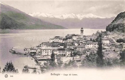 AK / Ansichtskarte Bellagio Lago di Como IT Panorama Alpen