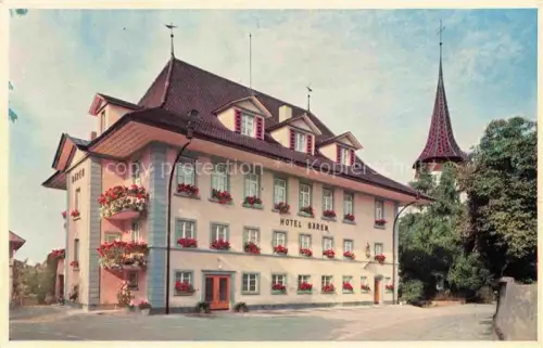 AK / Ansichtskarte Biglen Konolfingen BE Hotel Restaurant Baeren