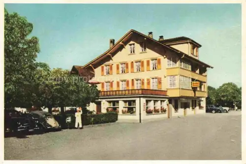 AK / Ansichtskarte SPIEZ Thunersee Niedersimmental BE Gasthof Heimat