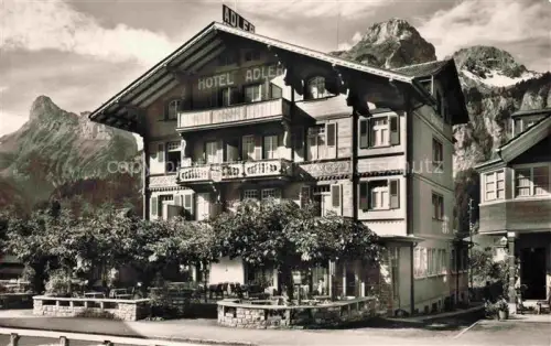 AK / Ansichtskarte Kandersteg BE Hotel Adler