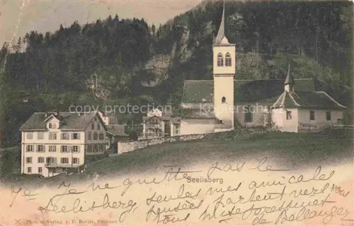 AK / Ansichtskarte Seelisberg UR Ansicht mit Wallfahrtskapelle