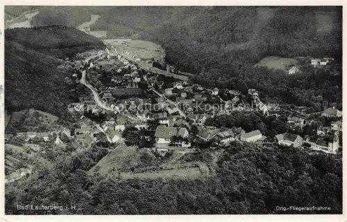 AK / Ansichtskarte Bad Lauterberg Osterode Harz Niedersachsen Original Fliegeraufnahme