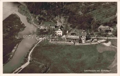 AK / Ansichtskarte Grimma Sachsen Gastwirtschaft Ausflugsziel Schiffmuehle