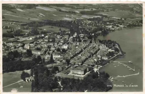 AK / Ansichtskarte MORGES VD Vue aérienne