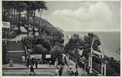 AK / Ansichtskarte SELLIN  Ruegen Strandpromenade
