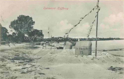 AK / Ansichtskarte HAFFKRUG SCHARBEUTZ Ostseebad Partie am Strand