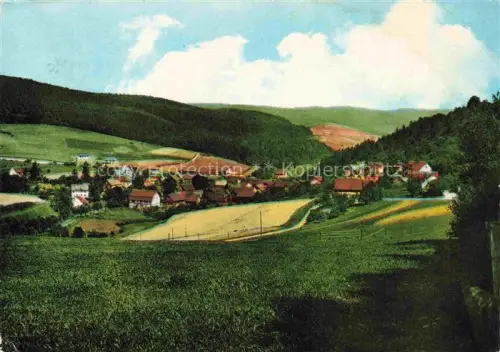 AK / Ansichtskarte Wichte Morschen-Wichte Fuldatal Melsungen Hessen Pensionshaus Ernst Guenter Walter