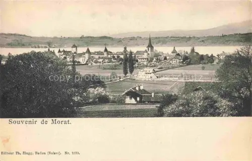AK / Ansichtskarte Morat Murten FR Panorama