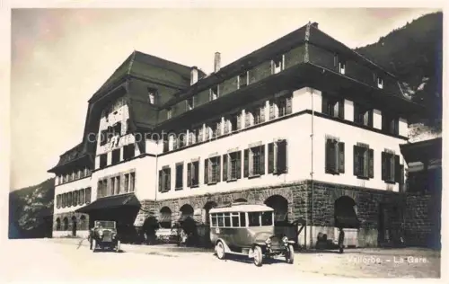 AK / Ansichtskarte Vallorbe Orbe VD La Gare